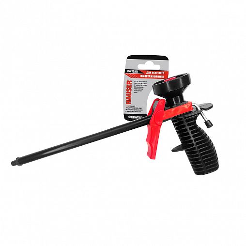 Пистолет для монтажной пены Hauser, пластиковый корпус фото