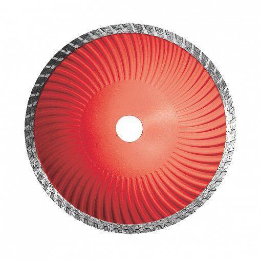 Круг алмазный турбо-плюс Кедр для сухой и влажной резки, 115 x 2 x 22,2 мм фото