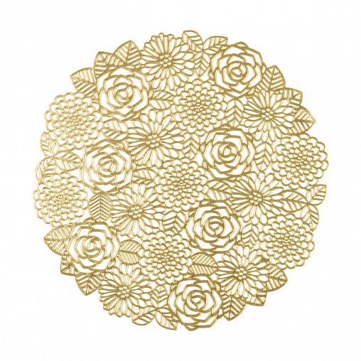 Салфетка сервировочная Рыжий кот PVR-05, ПВХ, d 38 см фото