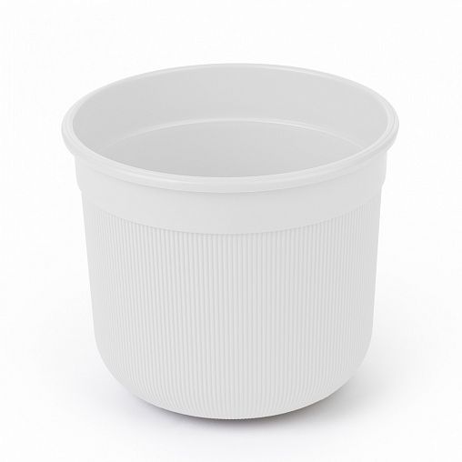 Горшок для цветов Альтернатива Сканди, 5 л, белый фото Горшок для цветов Альтернатива Сканди, 5 л, белый фото