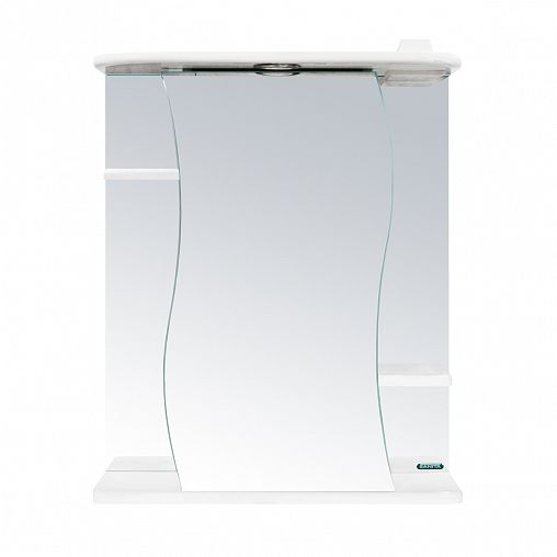 Шкаф с зеркалом для ванной Sanita Лира, 70 x 60 x 23,5 см фото