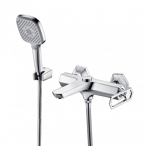 Смеситель для ванны Lemark Prizma LM3914C, однорычажный, хром фото