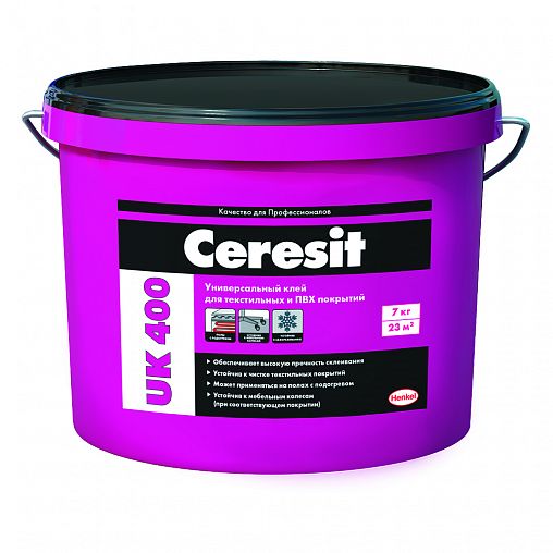 Клей универсальный Церезит (Ceresit) UK 400, 14 кг фото