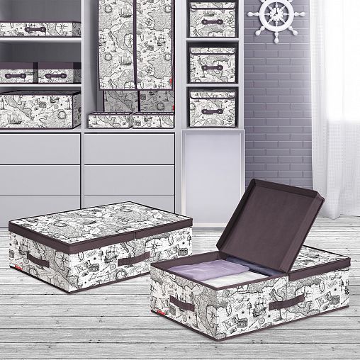 Коробка для хранения Valiant Expedition, с двойной крышкой, 58 x 40 x 18 см фото