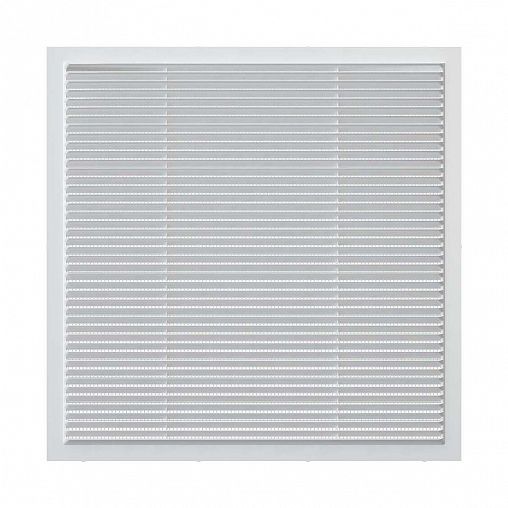 Решетка вентиляционная Era 3838С, пластиковая, с сеткой, 385 x 385 мм фото