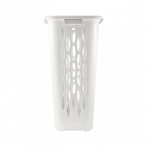 Корзина для белья Keeplex Light, с крышкой, 37 л, белое облако фото