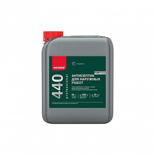 Антисептик для дерева Neomid 440 Eco, концентрат, 5 кг фото