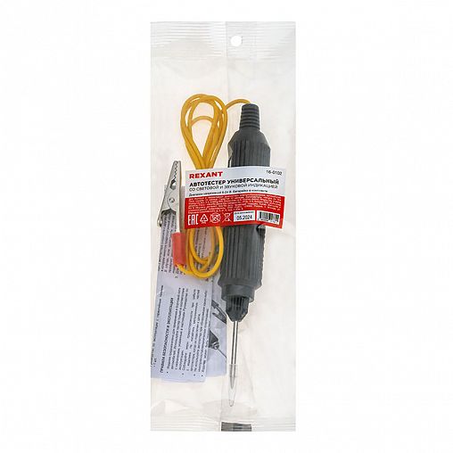 Автотестер универсальный Rexant, с индикацией фото