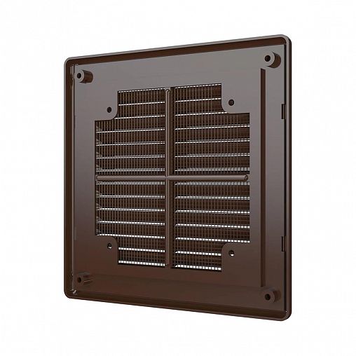 Решетка вентиляционная Era 1515Р кор, ABS-пластик, 150 x 150 мм фото