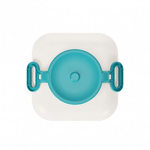 Канистра-бочка пластиковая Альтернатива Волна, с крышкой и навесными ручками, 60 л фото