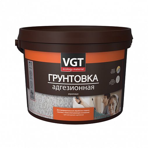 Адгезионная грунтовка под декоративную штукатурку VGT ВД-АК-0301, 3 кг фото