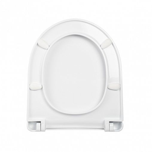 Сиденье для унитаза IDDIS Soft Close 006, 40,5 x 35 x 3,8 см, белое фото