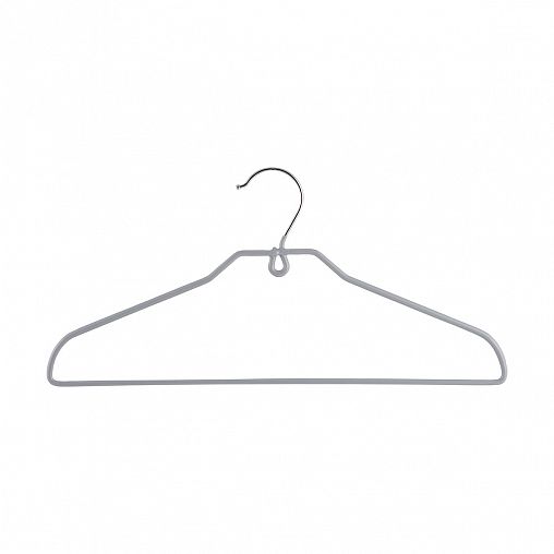 Вешалка-плечики для одежды Рыжий кот, металлическая с ПВХ покрытием фото