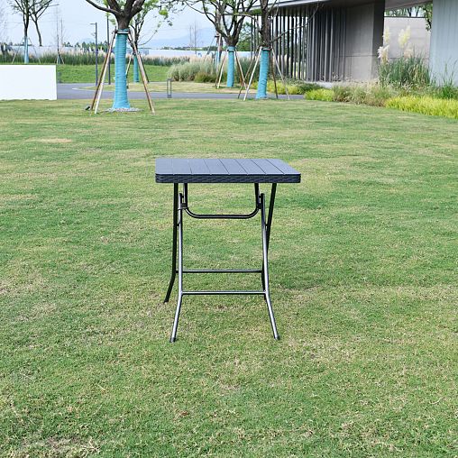 Комплект садовой мебели Park Аккорд (2 стула, 1 стол), черный фото