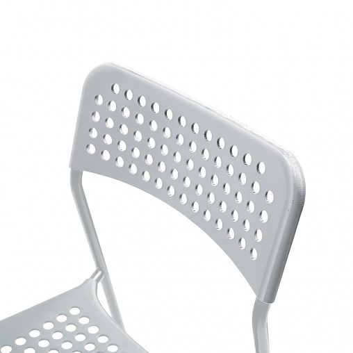 Стул Nika Ника 7 СТ7, светло-серый/матовый серый фото