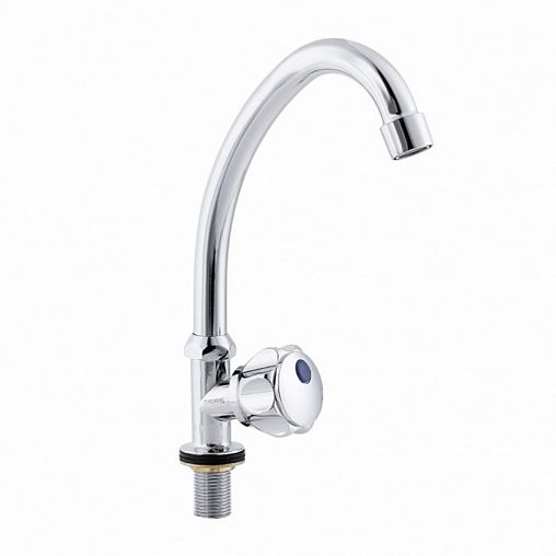 Кран для холодной воды Tsarsberg TSB-013-1012, одновентильный, хром фото