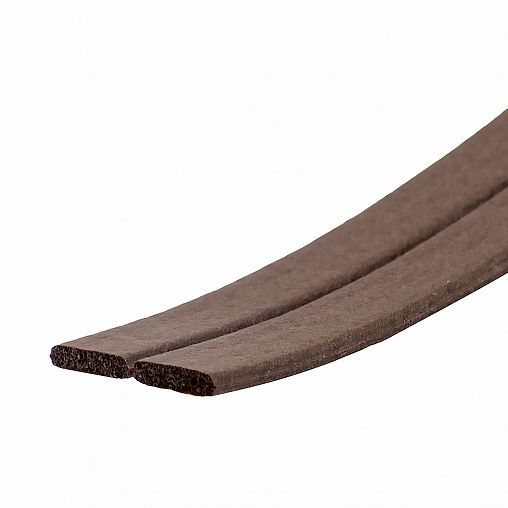 Уплотнитель I-профиль Tech-Top, 8 x 2 мм, бухта 200 м, коричневый фото