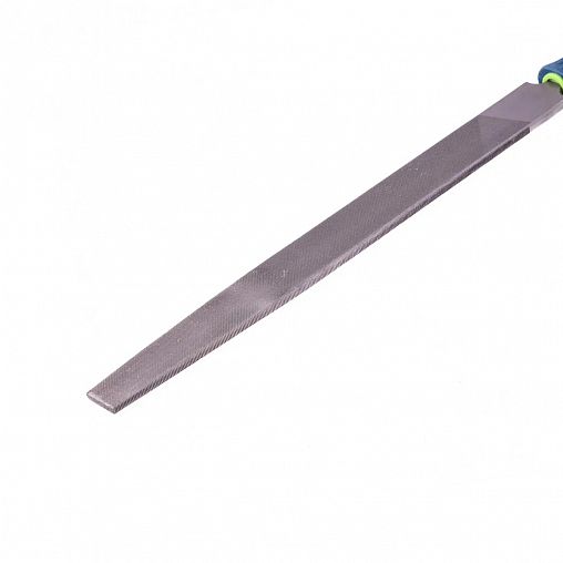 Напильник плоский по металлу Сибртех, двухкомпонентная рукоятка, 300 мм фото