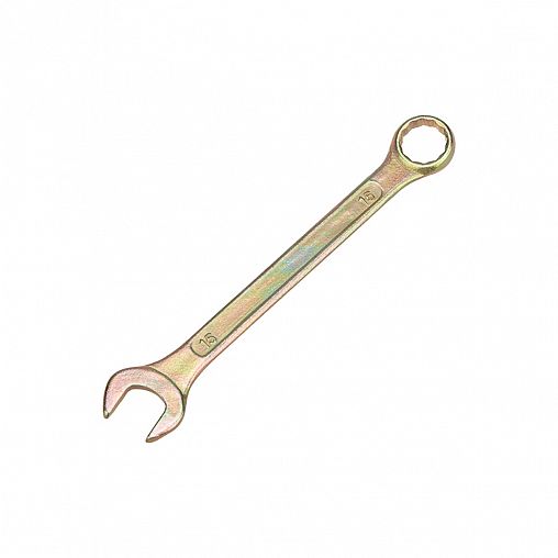 Ключ комбинированный Rexant, 15 мм, желтый цинк фото