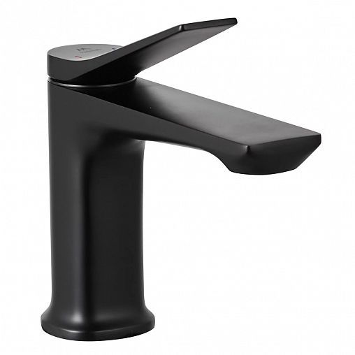 Смеситель для раковины с коротким изливом Fashun A1086-7, черный фото