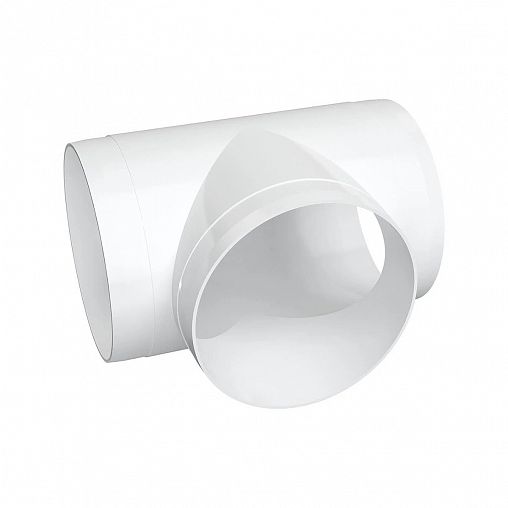 Т-образный соединитель воздуховодов Era 16ТП, пластик, d 160 мм фото