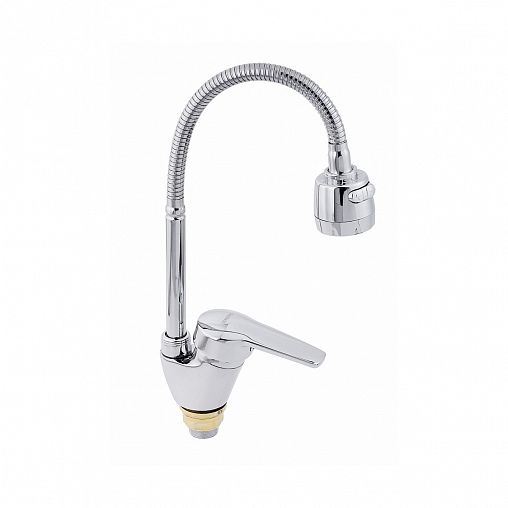 Смеситель для кухни Tsarsberg TSB-722-1165, с гибким изливом, однорычажный, хром фото