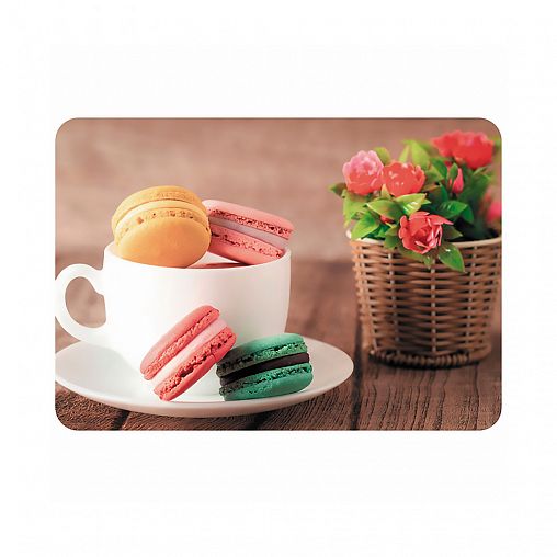 Салфетка для сервировки Рыжий кот Макаруны, 40 x 28 см фото