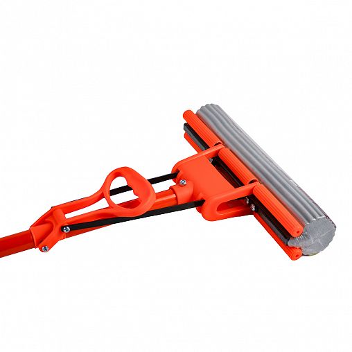 Швабра для пола Doм-Doм, с отжимом, с рукояткой, 115 см фото