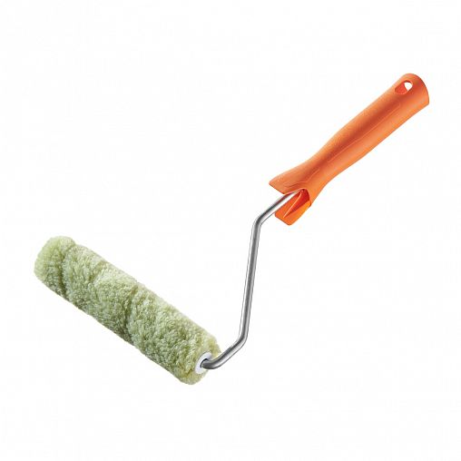 Мини-валик полиакриловый фасадный Акор Мастер, D40 x 150 мм, ворс 12 мм, бюгель 6 мм фото