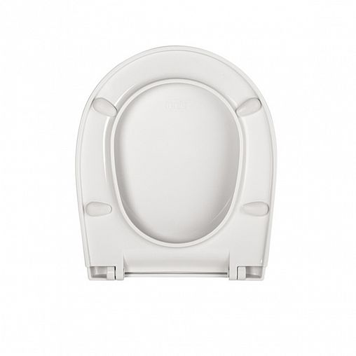 Сиденье для унитаза IDDIS Soft Close 005, 42 x 36 x 4,8 см, белое фото