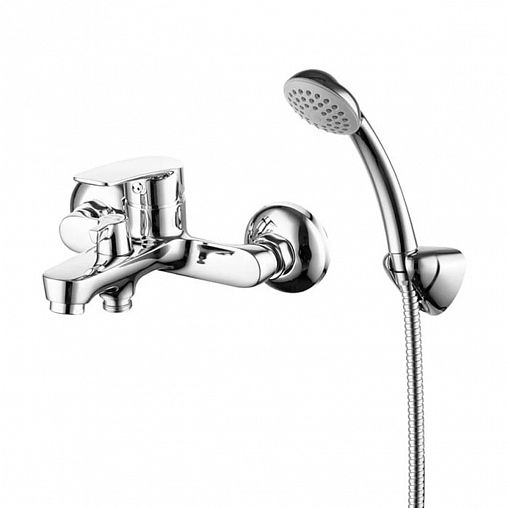 Смеситель для ванны с душем Milardo Horizont HORSB02M02, однорычажный, хром фото