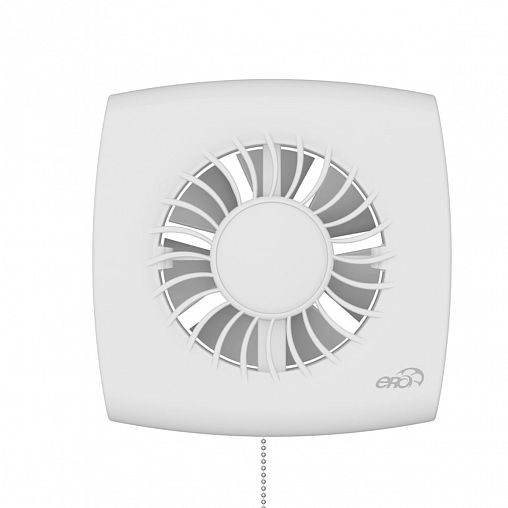 Вентилятор осевой вытяжной Era WIND 100-02, с тяговым выключателем, D 100, 14 Вт фото