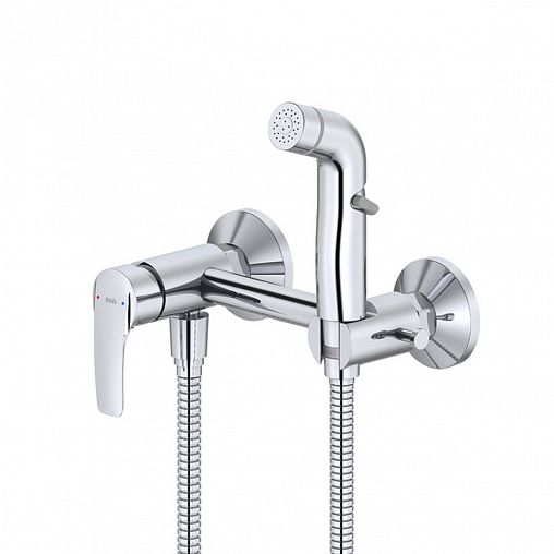 Гигиенический душ со смесителем IDDIS Ray, хром фото