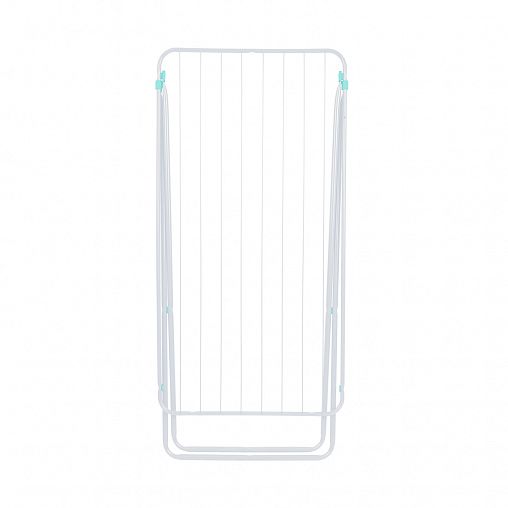 Сушилка для белья напольная Nika СБ3/Б, сушильное полотно 10 м, белая фото