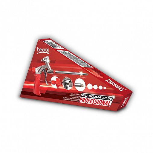 Пистолет для монтажной пены Beorol, стальной корпус фото