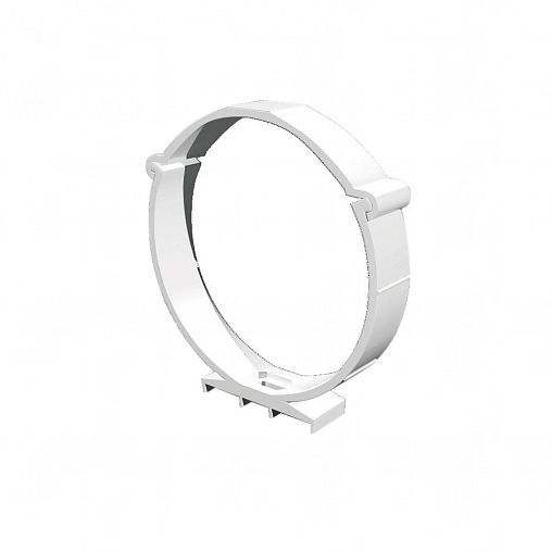 Держатель круглых каналов Era 10ДКП, d=100 мм, пластик фото