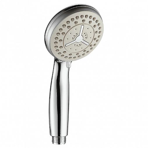 Лейка для душа Fashun A10, 3 режима, хром/белая фото