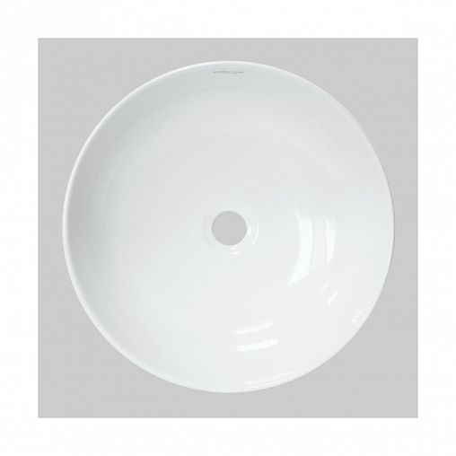 Раковина накладная Sanita Luxe Best 40 SLM УП, d 40 x 11,9 см, белая фото