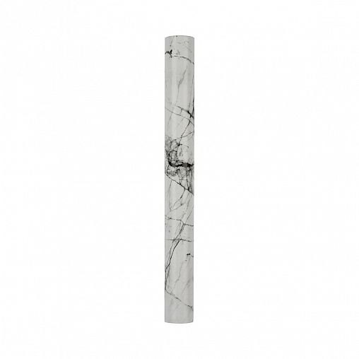 Пленка самоклеящаяся Рыжий кот Мрамор серо-белый, 0,45 x 8 м фото