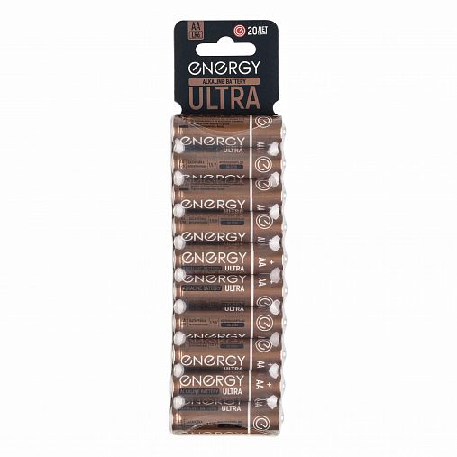 Батарейка Energy Ultra LR6/10KS, типоразмер АА, 10 шт фото