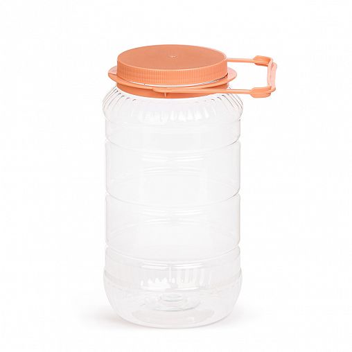 Банка для сыпучих продуктов ПЭТ Альтернатива, со съемной с ручкой, 13,5 x 13,5 x 34,5 см, 3 л фото Банка для сыпучих продуктов ПЭТ Альтернатива, со съемной с ручкой, 13,5 x 13,5 x 34,5 см, 3 л фото