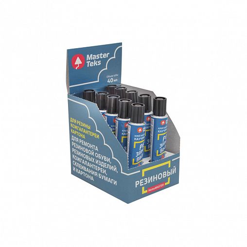 Клей контактный каучуковый MasterTeks HomeMaster Резиновый, 40 г фото