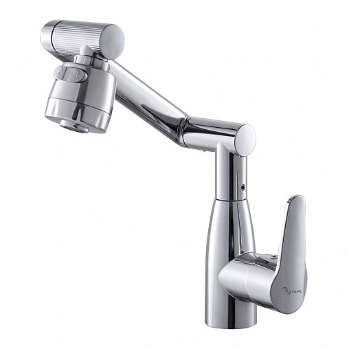 Смеситель для кухни PLStart PL4010, хром фото