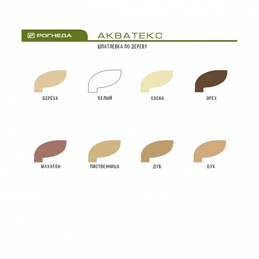 Шпатлевка для дерева Eurotex, акриловая, 1,5 кг, белая фото