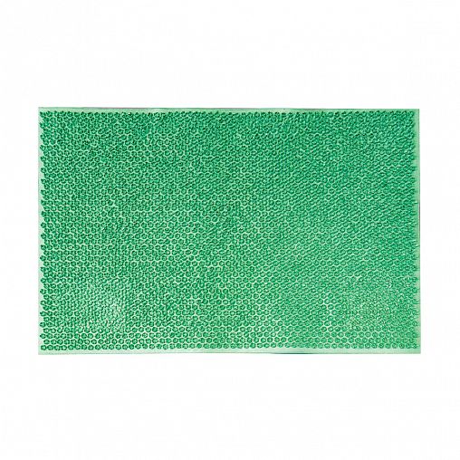 Коврик придверный SunStep Травка, резиновый, 40 x 60 см, зеленый фото