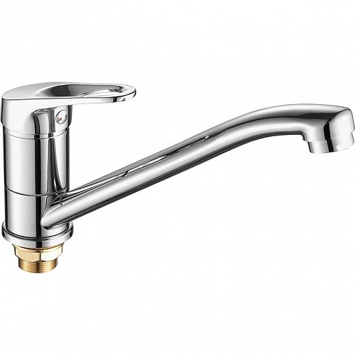 Смеситель для кухни Fashun A4913, хром фото