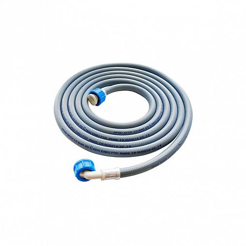 Наливной шланг для стиральной машины Orio, угловой, 2,5 м, гайка-гайка фото