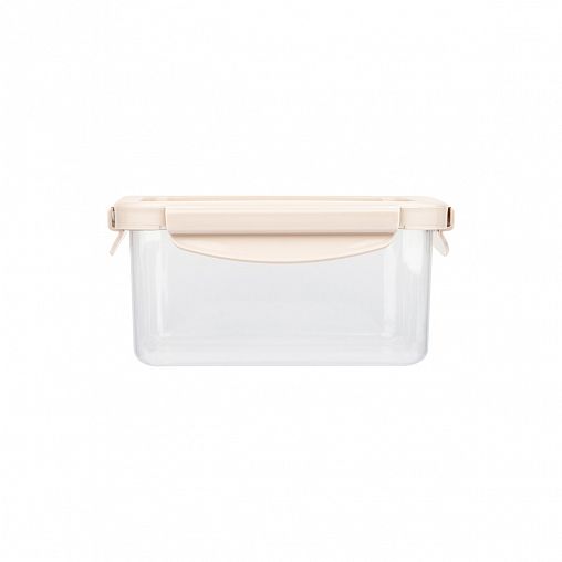 Контейнер Mallony Unico, квадратный, пластиковая крышка, 1,2 л фото