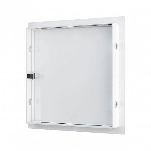 Люк-дверца ревизионная Evecs L2020N, ABS-пластик, нажимная, с фланцем 200 x 200 мм, 224 x 224 мм фото