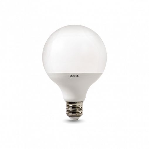 Лампа светодиодная LED Gauss Шар, E27, 16 Вт, 4100 K, нейтральный белый свет фото